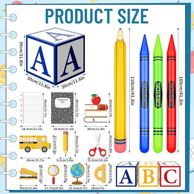 Pedel Giant Back to School Decorations - Image 2