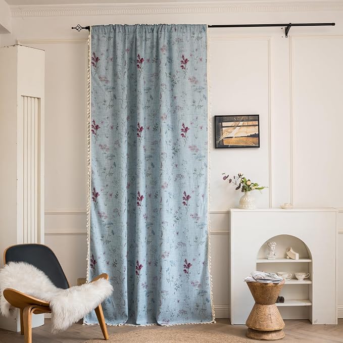 ENJOYBRIDAL Floral 84 Inch Curtains - Image 4