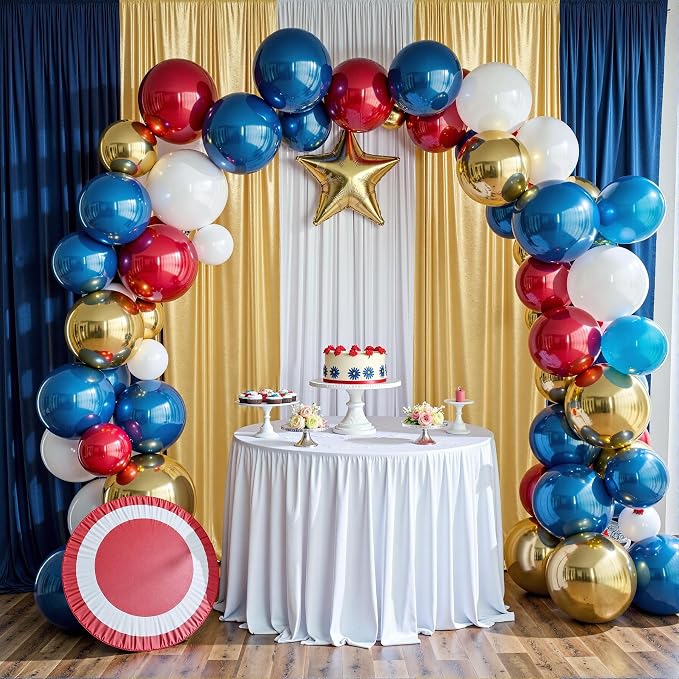 Outpain 30x10ft Gold Sequin Backdrop Curtains, Wrinkle Free Glitter Backdrop - Image 4