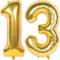 40 Inch gold Number Balloons 13 Helium Foil Mylar Balloon | Birthday Party by Exquisitehighqualitypartydecorationstomeetyoureveryneed%EF%BC%81
