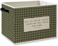 Christian Foldable Storage Bins Box by KSDUT