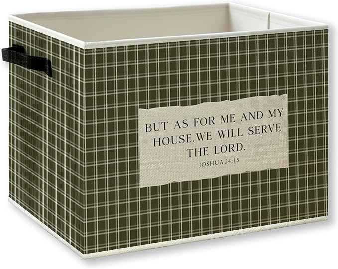 Christian Foldable Storage Bins Box by KSDUT