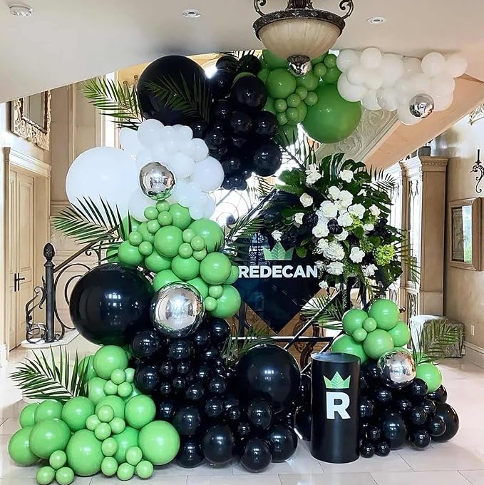 12 Inch Lime Green Balloons, Baby Shower, Graduate Party Decorations - Image 4