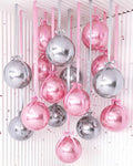 Jenaai 30 Set Round Foil Balloons Bulk 22 Inch 4d Metallic Giant Balloons Set by Jenaai