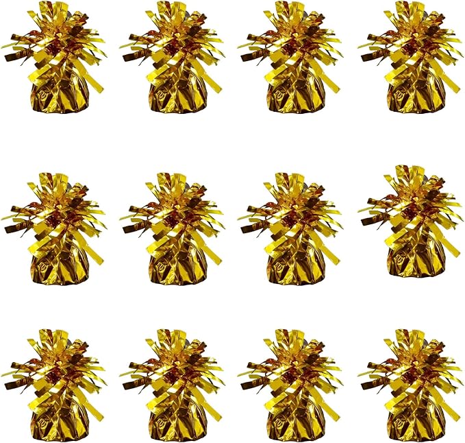 Balloon Weights, 12 Pieces, Weight 0.36Lb | Aluminum Foil, Suitable - Image 6