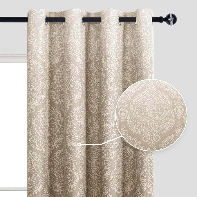 DWCN Ombre Blackout Curtains - Image 2