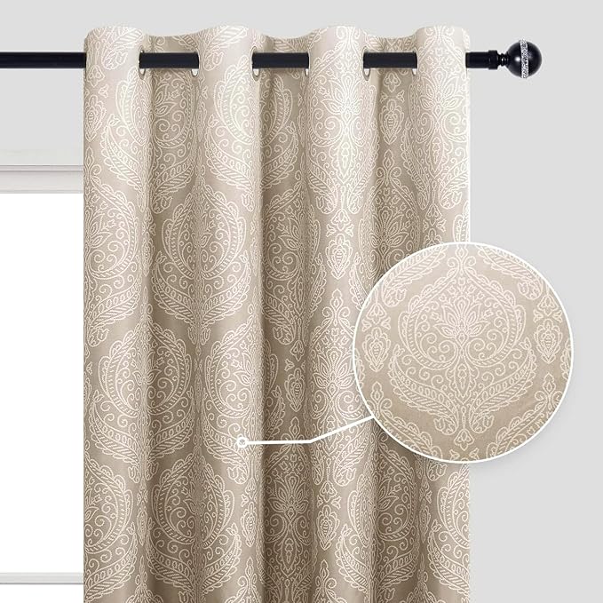 DWCN Ombre Blackout Curtains 84 Inch Length - Image 3