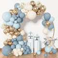Amandir 153pcs Dusty Blue Balloon Garland Arch Kit Different Sizes | 18 12 10 by Amandir
