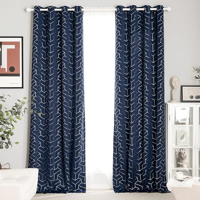 NICETOWN Blackout Curtains 63 inches Long - Image 5