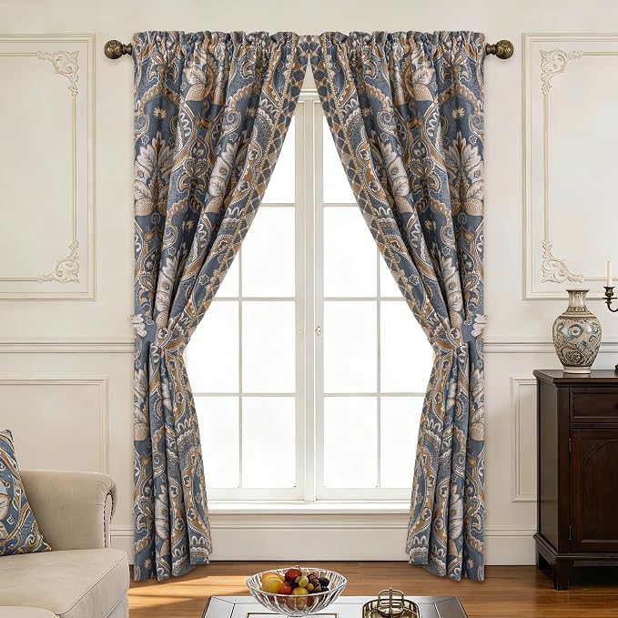 Loom and Mill European Damask Curtains - Image 7