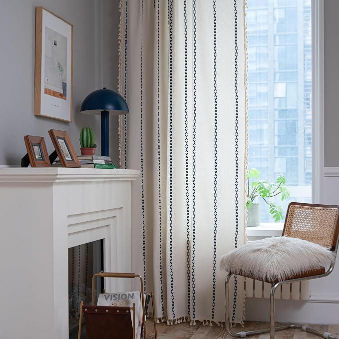 Sutuo Home Boho Curtains 108 inches - Image 2