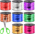Swpeet 9Pcs 1/5" Wide x 100 Yards Christmas Ribbon by Swpeet