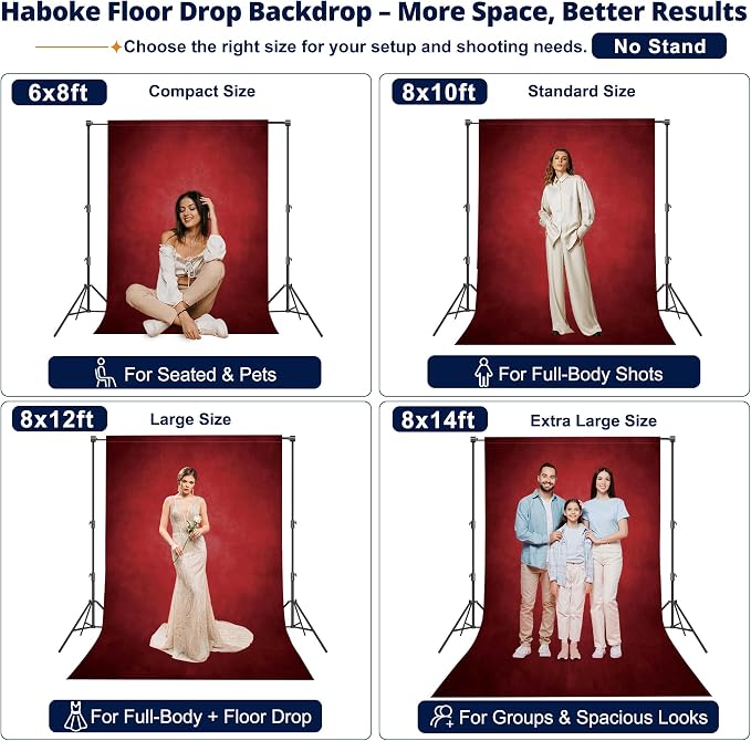Abstract Photography Backdrop for Photoshoot 8x12ft, No Stand | Professional - Image 2