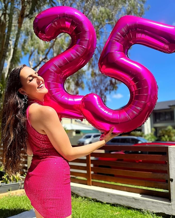 Hot Pink 12 Balloon - Image 9