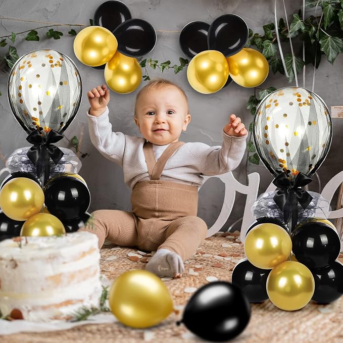 BBTO 4 Set Table Centerpieces Balloons Stand Kit Table Stand Holder - Image 5