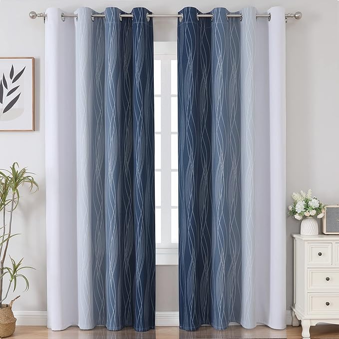 Estelar Textiler Blackout Curtains 102 Inches Long 2 Panels - Image 2