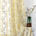 Sutuo Home Beige Sheer Curtains 72 Inch Length 2 Panels Set, Privacy Voile by SutuoHome