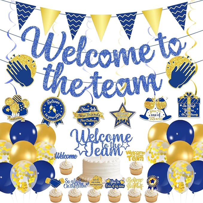 Welcome to The Team Decorations by Yavxzvbw