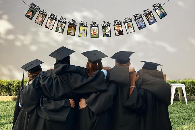 PartyHooman Graduation Photo Banner K-12, Kindergarten to 12th Grade - Image 6