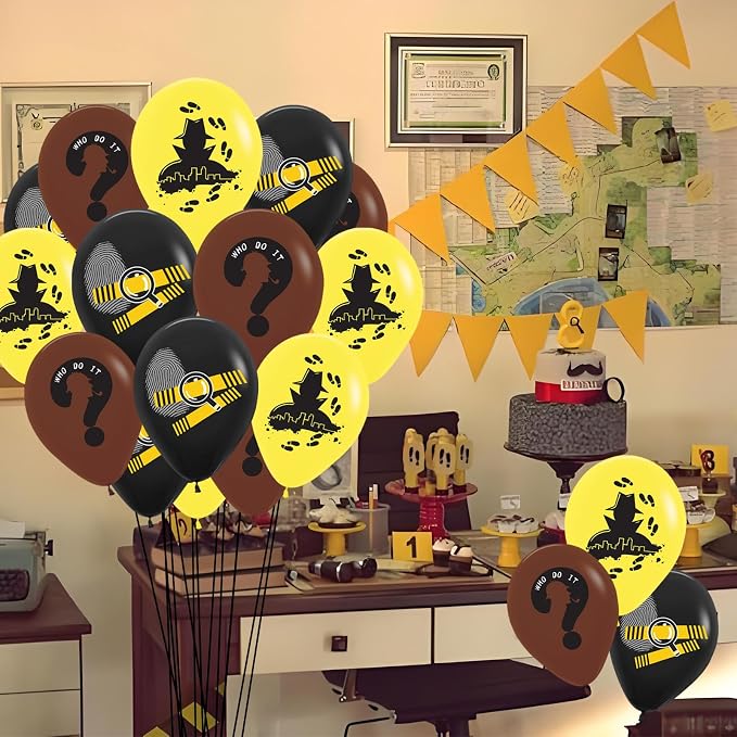 30pcs Detective Balloons Top Secret Spy Balloons - Image 4