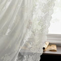 Kotile Ivory Sheer Lace Curtains by Kotile+Curtains