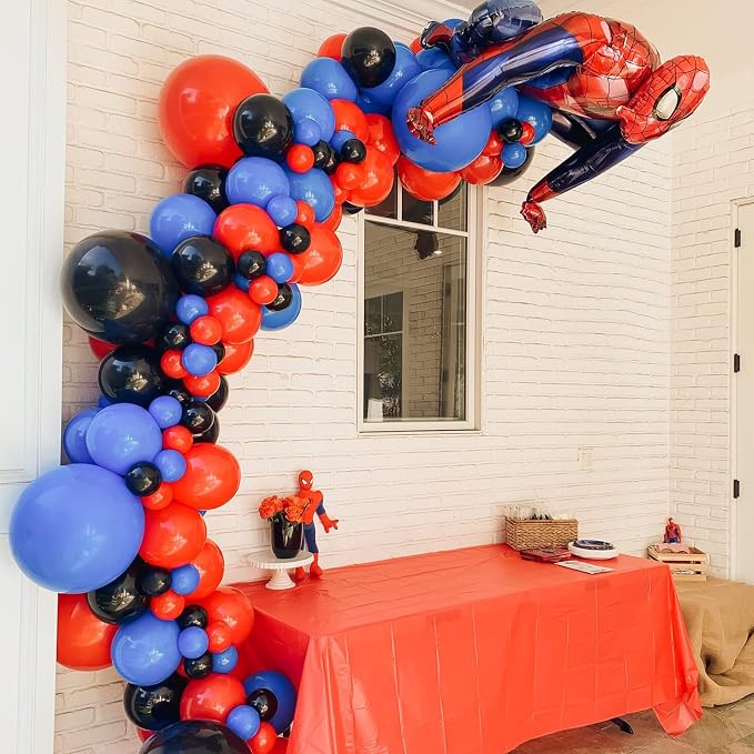 Voircoloria 105pcs Black Party Latex Balloons, 12inch | - Image 7