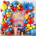 RUBFAC Carnival Balloons Garland Arch Kit, Canival Circus Balloons by RUBFAC