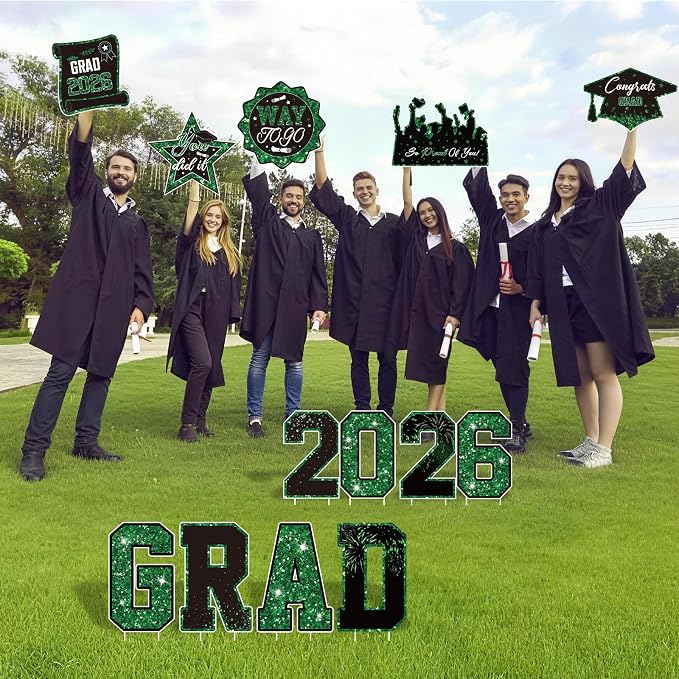 Graduation Yard Signs Class of 2026 Decorations, 2026 Sign - Image 4