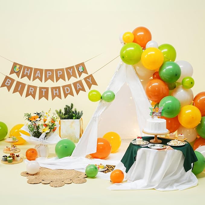 Jungle Safari Birthday Party Decorations and Supplies, Serves 20 - Image 3
