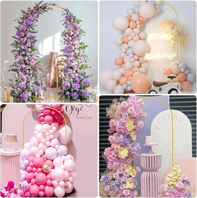 6.6FT Arch Backdrop Stand and Cover Set, Arch Stand - Image 5