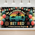 Mocsicka Retirement Decorations Banner by Mocsicka