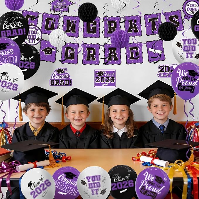 2026 Graduation Party Supplies Kit - Image 3