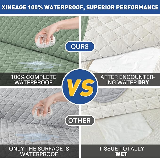 XINEAGE Waterproof Sofa Cover Couch Covers - Image 4