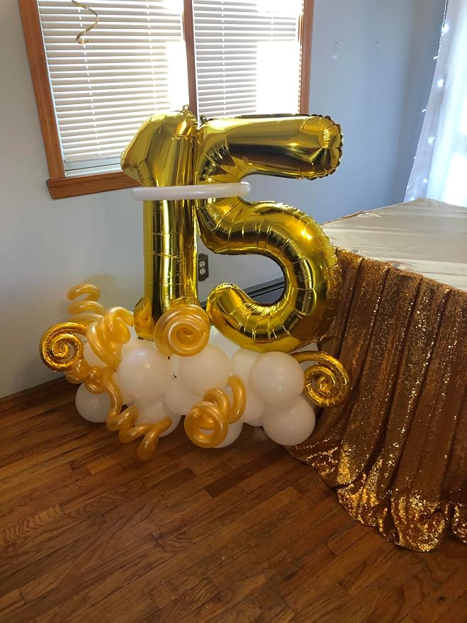 12 Balloon Numbers 40Inch for 12th Year Old Birthday Decorations, Inflation - Image 4