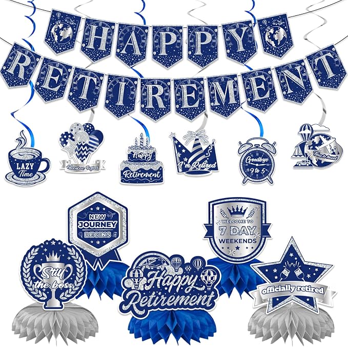 12Pcs Retirement Party Decorations by Zgrzoqjlw