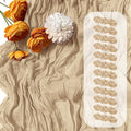 12 Pack Beige Cheesecloth Table Runner 17 x 108 Inch Gauze Table Runner Fabric by Unknown
