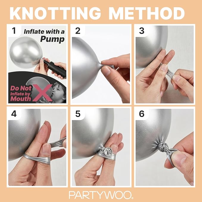 PartyWoo Nude Balloons 120pcs Apricot Boho Fall Color 18 12 10 5 Inch | 18 12 - Image 7