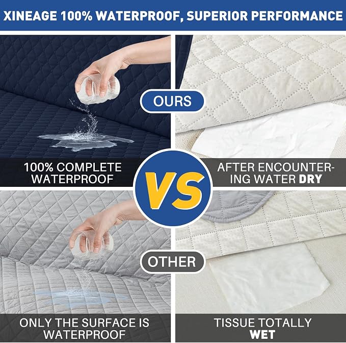 XINEAGE Waterproof XL-Sofa Sofa Cover Couch Covers - Image 4