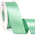Ribbli Sage Green Satin Ribbon, Double Faced Satin 1-1/2 inch x Continuous 25 by Ribbli
