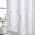 NICETOWN Greyish White Room Darkening Curtains by NICETOWN