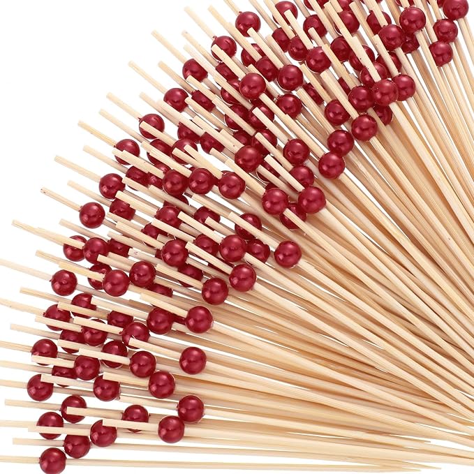Reallnaive Cocktail Pick Pearl Fancy Toothpick by Unknown
