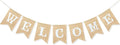 Uniwish Welcome Banner Sign Garland Classroom Welcome Decorations | Burlap by Uniwish