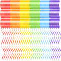 Inspire 180 Rolls 6 Colors Rainbow Curling Ribbon by Isaspire