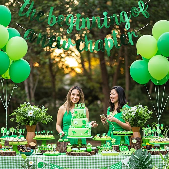 BEISHIDA Bright Green Pre-Strung The Beginning of A New Chapter Banner | - Image 4