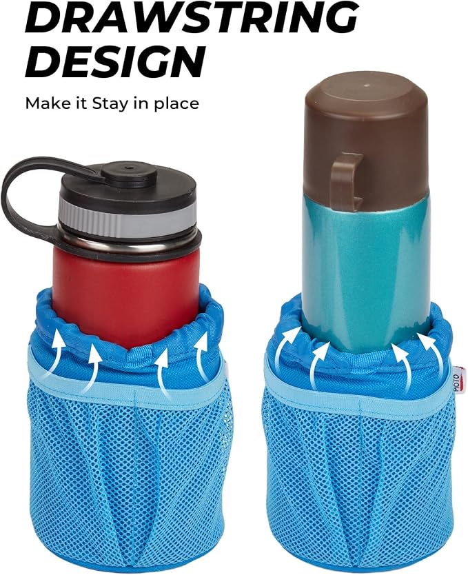 KEMIMOTO Motorcycle Cup Holder, Oxford Fabric Motorcycle Drink Holder - Image 5
