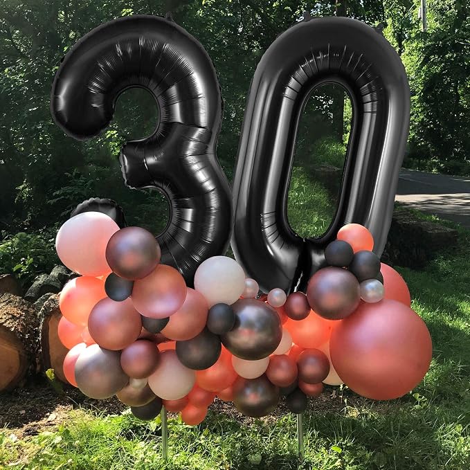 30 Number Balloons Large Foil Number Balloon Big 40 Inch - Image 5