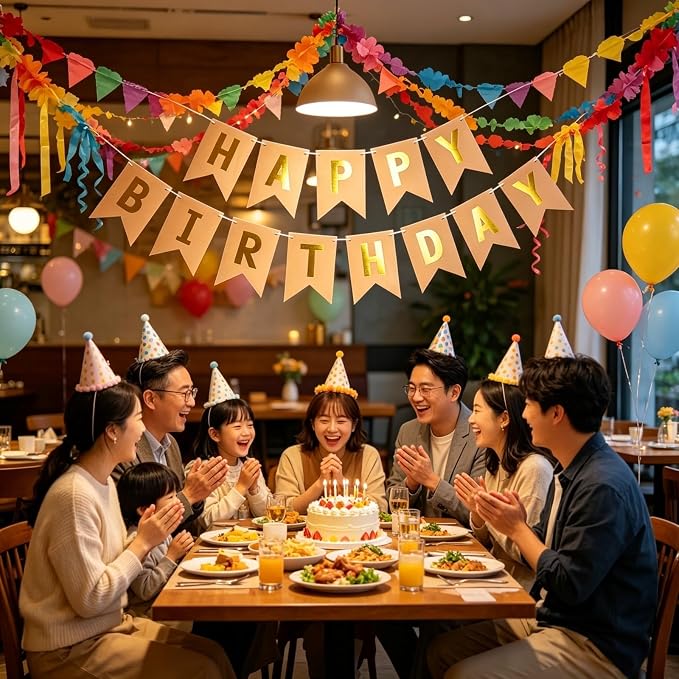 Happy Birthday Banner Birthday Party Supplies - Image 7