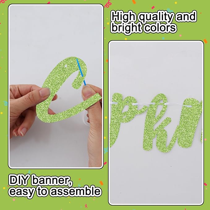 BEISHIDA 116 PCS A-Z DIY Letter Banner Kit Make Your Own Banner，Including 111 - Image 3