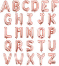 Letter Balloons 16 Inch Mylar Foil Alphabet Letter A-Z Balloons Set by LIOZEOKUN