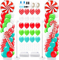 Kasyat 2 Sets Christmas Balloon Column Stand Kit by Kasyat